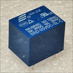  SRD-05VDC-SL-C (T73)  5V/10A/250VAC SONGLE