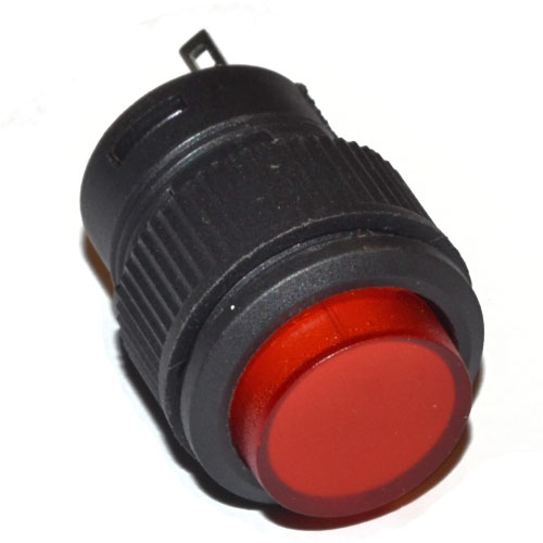 R16-503 круглая, светодиодная подсветка без фиксации, красная .
