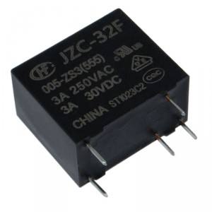  JZC32F (HF32F) 005-ZS3 (555) 5VDC 5A/250VAC/30VDC