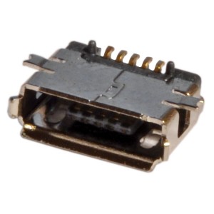  micro USB AB 5pin HW-MC-5F-01