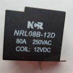 Реле NRL08B-12D 12VDC 80A/250V