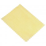 Салфетка для очистки оптики желтая 55x75 мм из нетканой микрофибры
