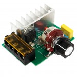 Регулятор мощности - диммер 4000W-LP низкопрофильный 220V фазовый симисторный BTA41-600