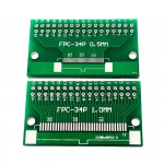 Переходник адаптер FPC34P 0.5mm 1.0mm на PLD/PBD 2.54mm