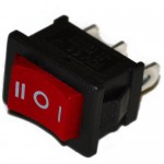 Переключатель MRS-103A / I-O-II клавишный красный